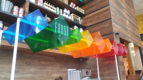 שילוט תלת מימדי מיוחד בחנות